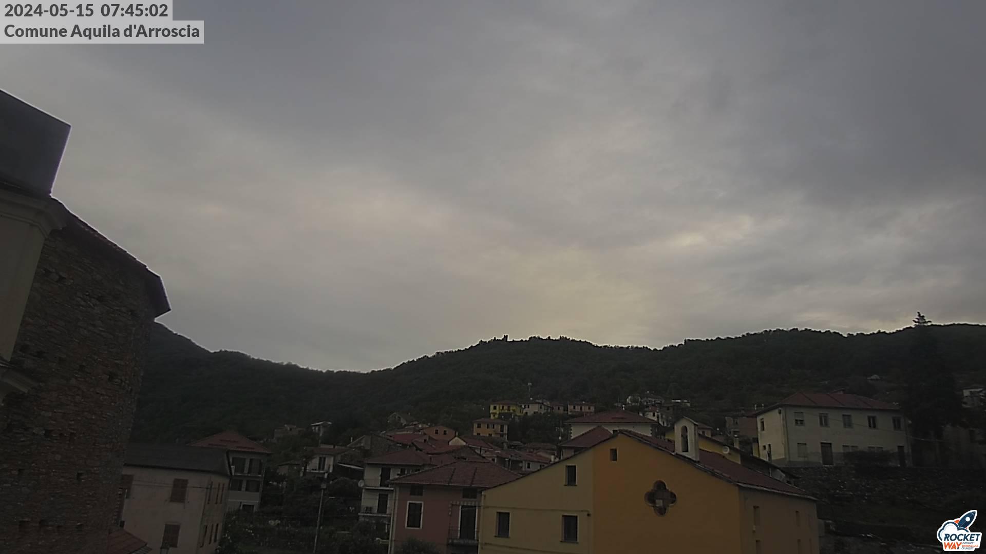 immagine della webcam nei dintorni di San Bartolomeo al Mare: webcam Aquila di Arroscia