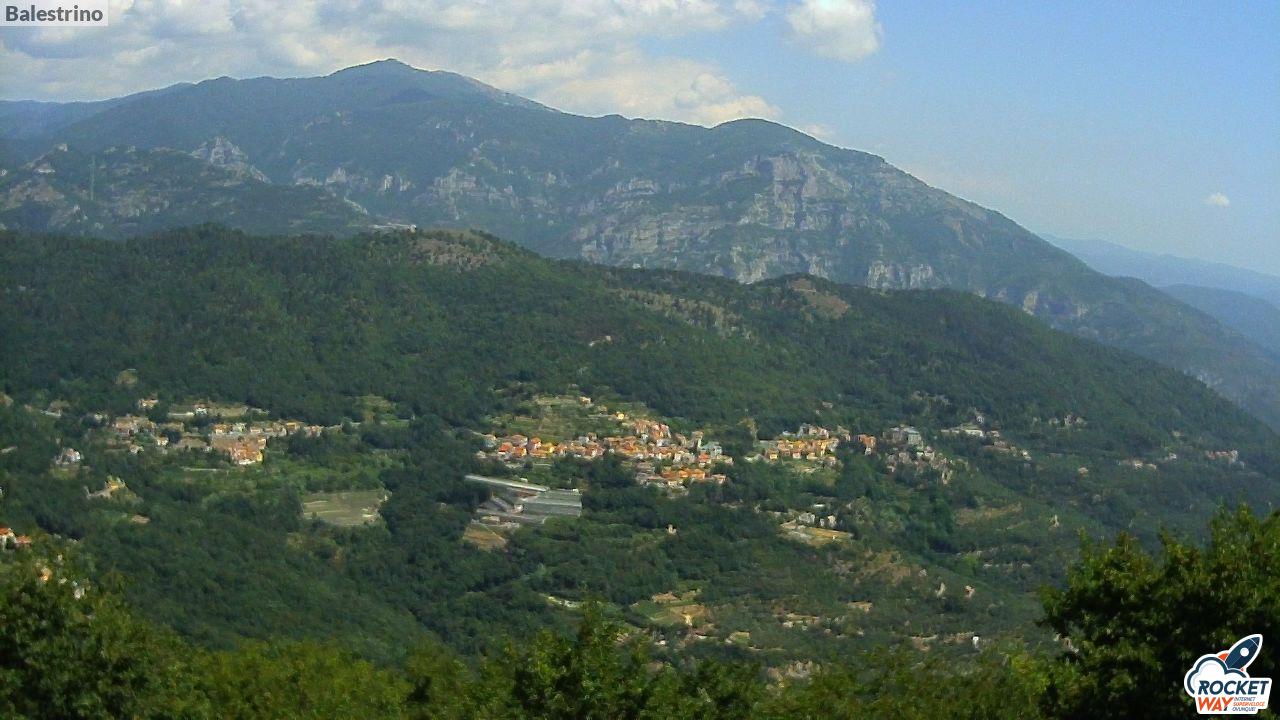 immagine della webcam nei dintorni di Capo Mele: webcam Toirano