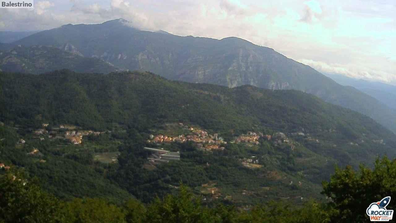 immagine della webcam nei dintorni di Capo Mele: webcam Toirano