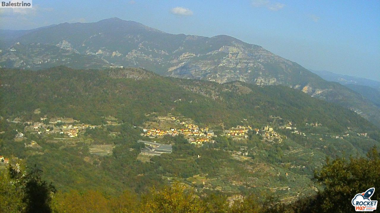 immagine della webcam nei dintorni di Balestrino: webcam Toirano
