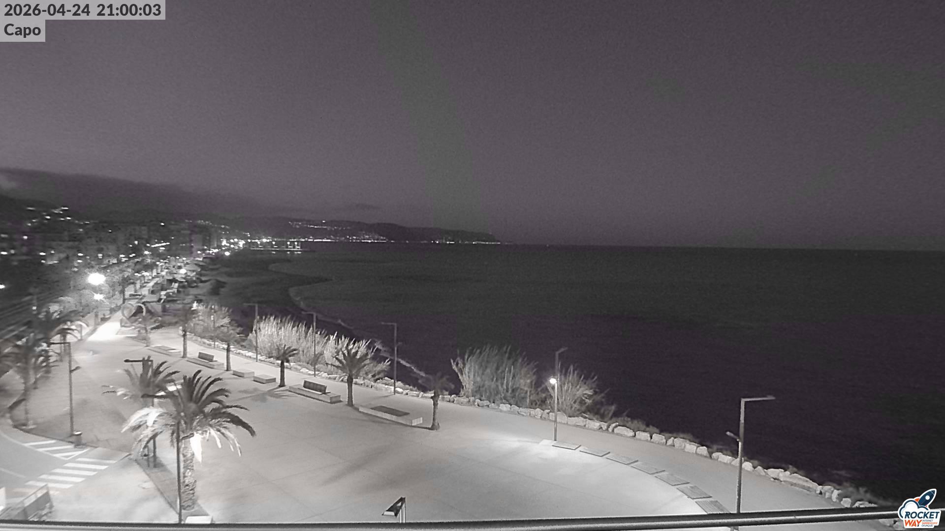 immagine della webcam nei dintorni di Finale Pia: webcam Borghetto Santo Spirito