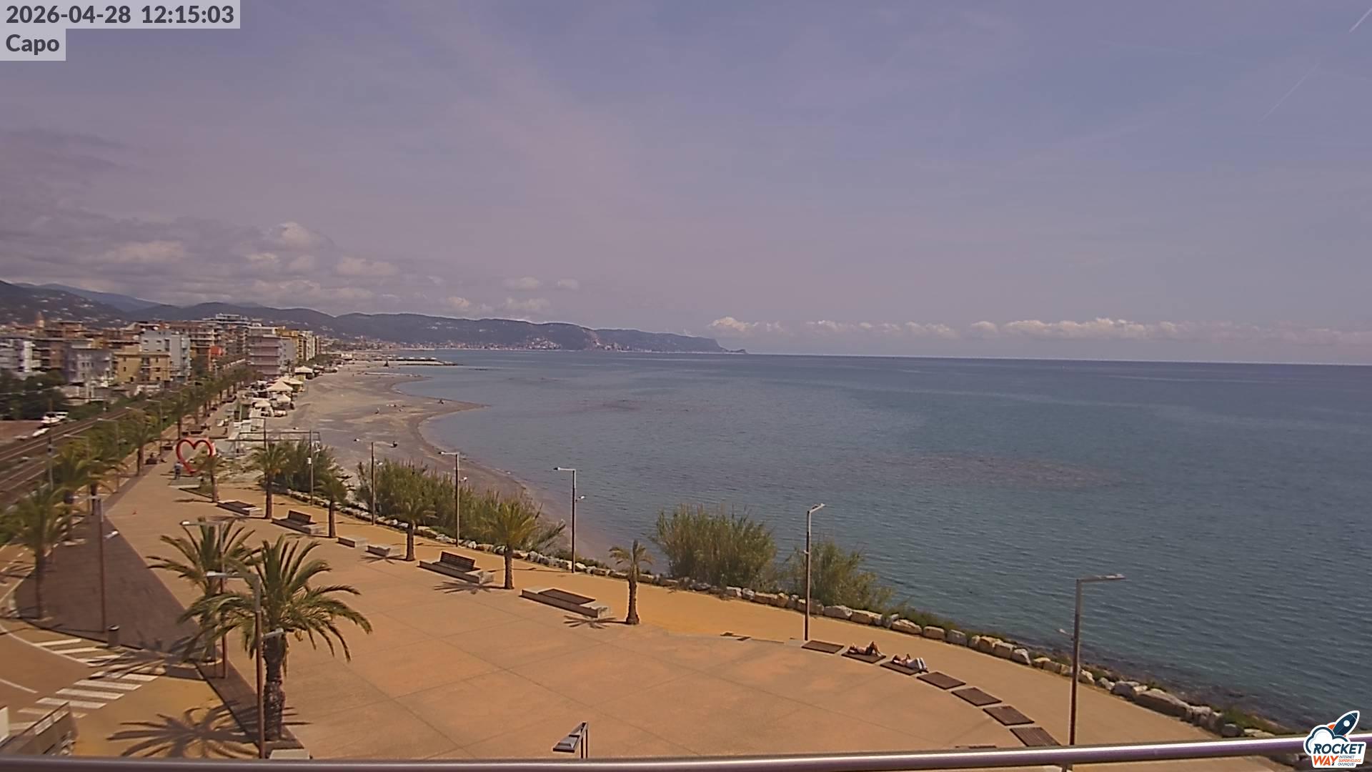 immagine della webcam nei dintorni di Finalborgo: webcam Borghetto Santo Spirito