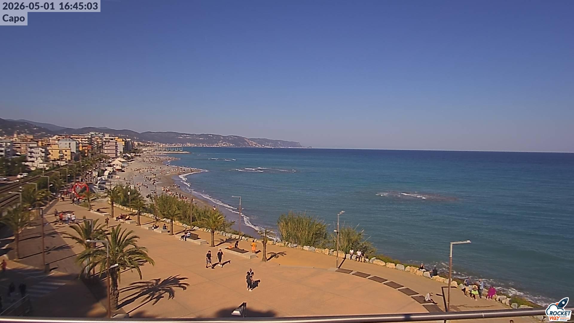 immagine della webcam nei dintorni di Garessio: webcam Borghetto Santo Spirito