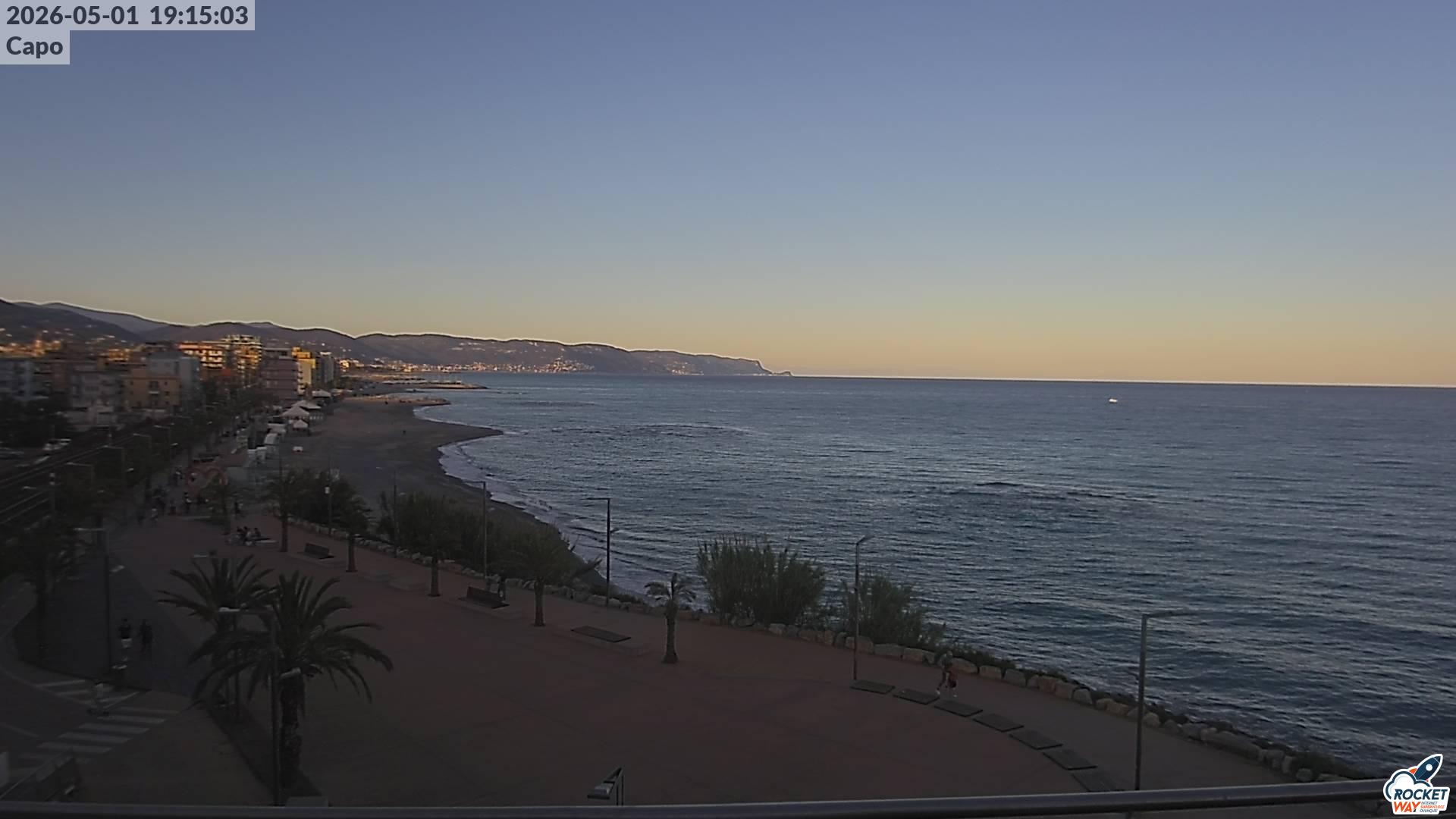 immagine della webcam nei dintorni di Albenga: webcam Borghetto Santo Spirito