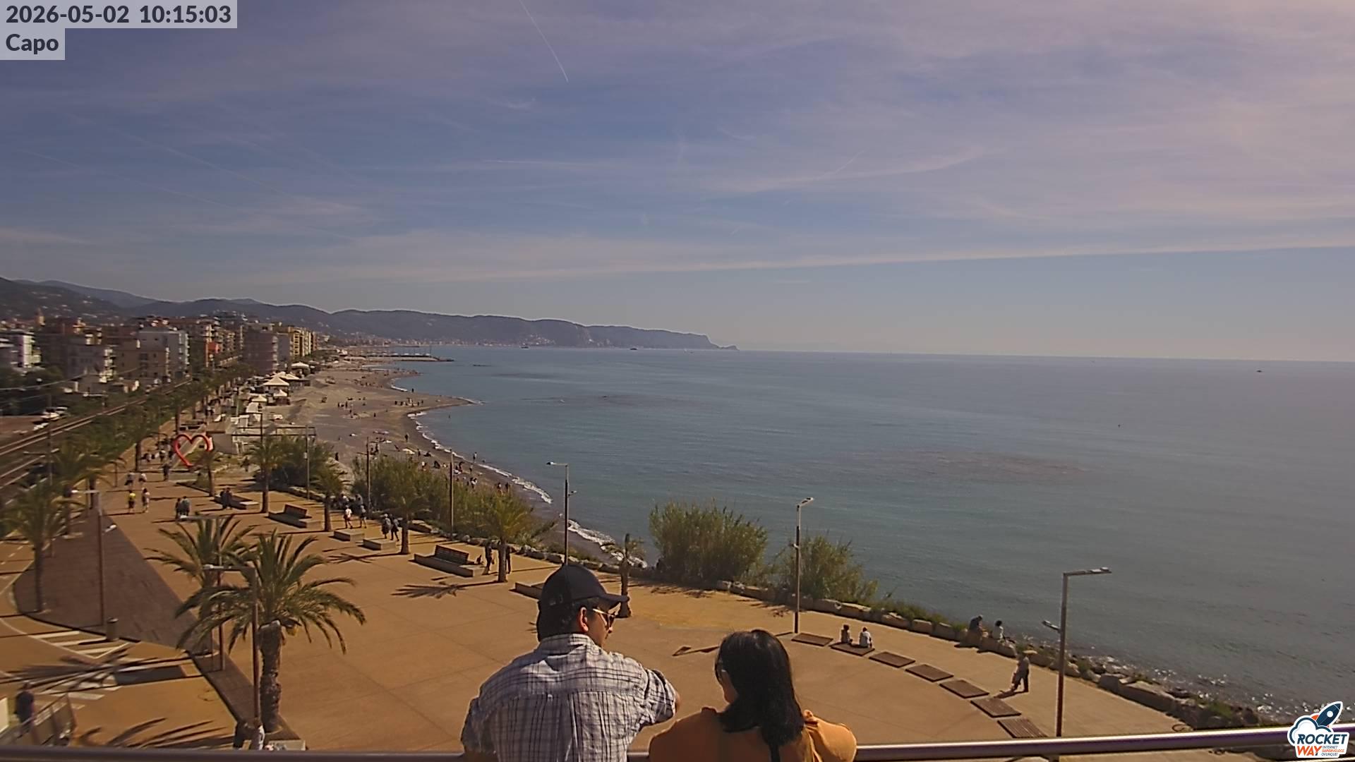 immagine della webcam nei dintorni di Noli: webcam Borghetto Santo Spirito
