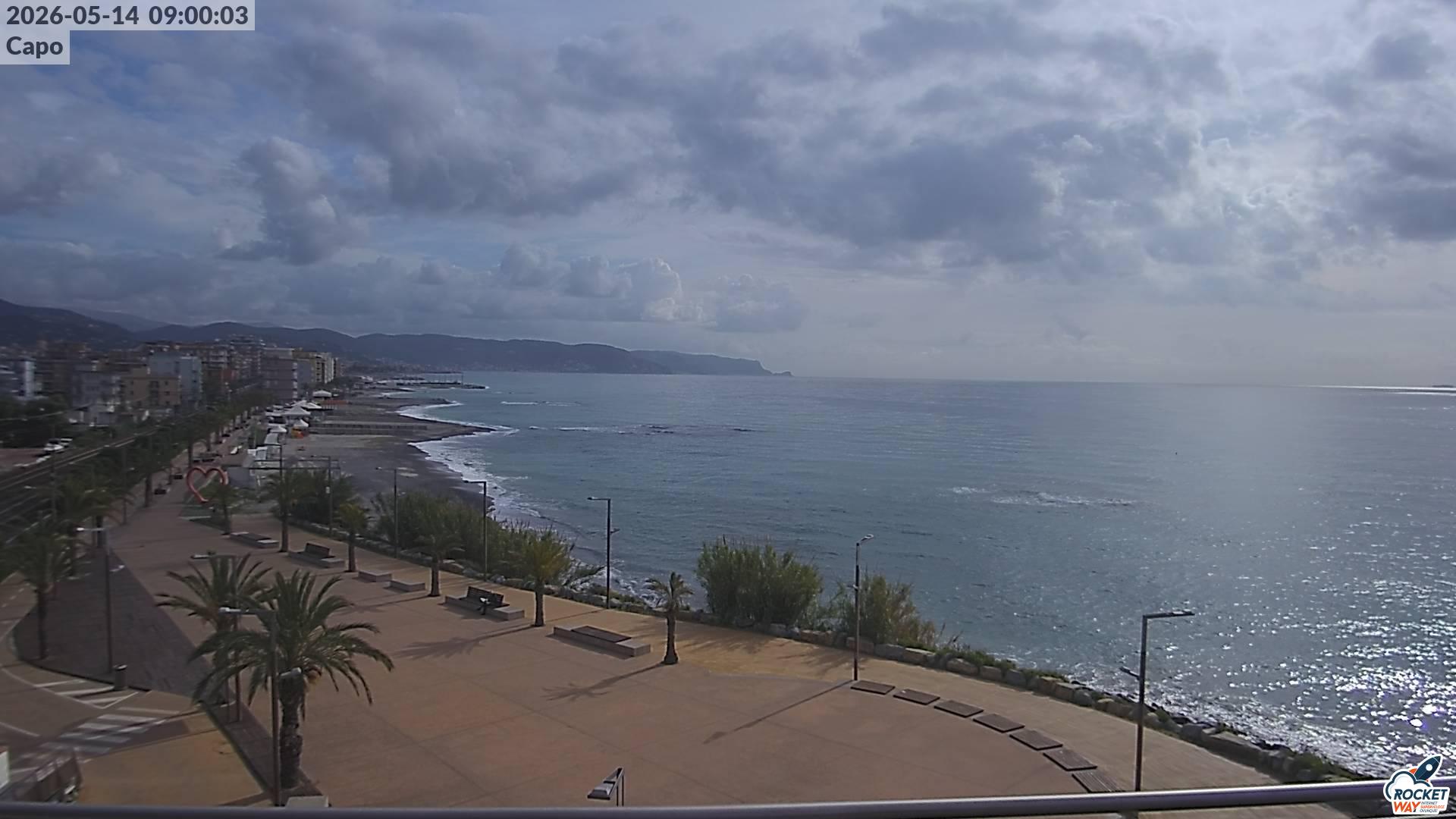 immagine della webcam nei dintorni di Alassio: webcam Borghetto Santo Spirito