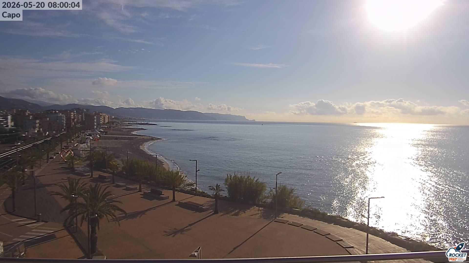 immagine della webcam nei dintorni di Tovo San Giacomo: webcam Borghetto Santo Spirito