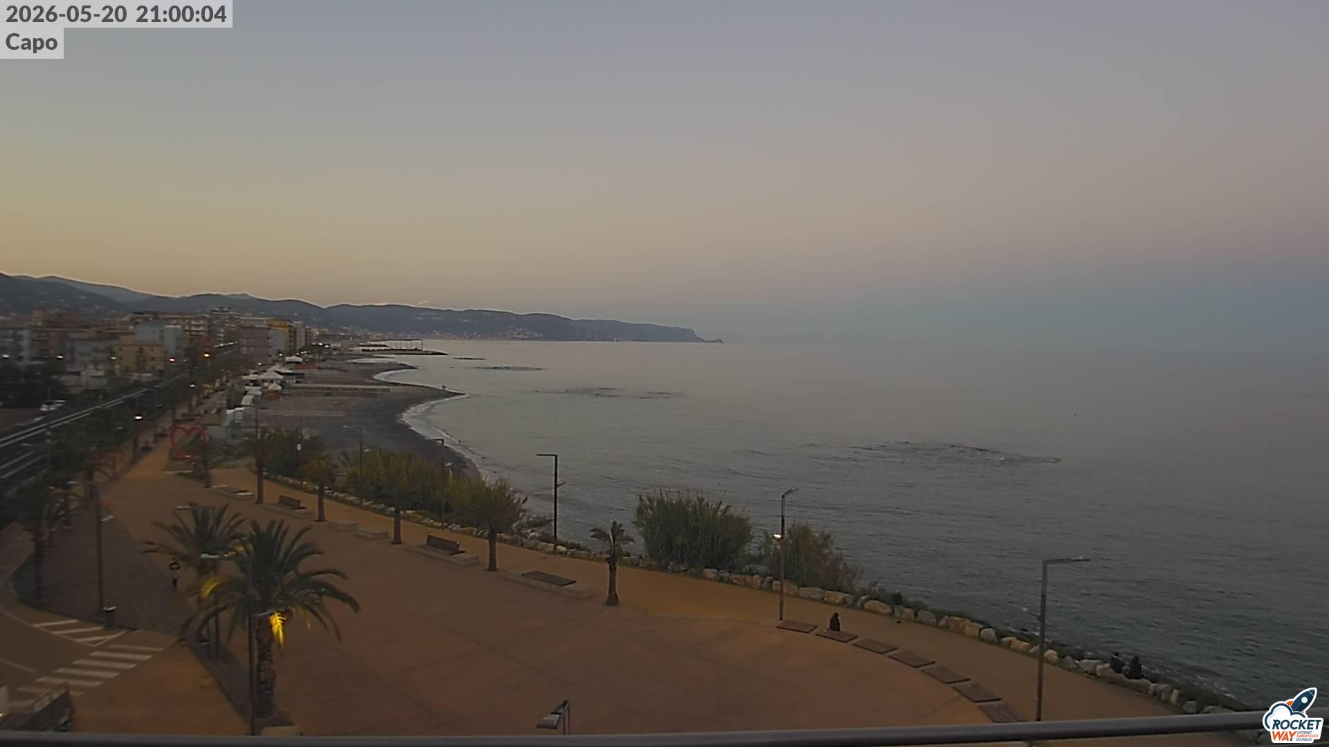 immagine della webcam nei dintorni di Alassio: webcam Borghetto Santo Spirito