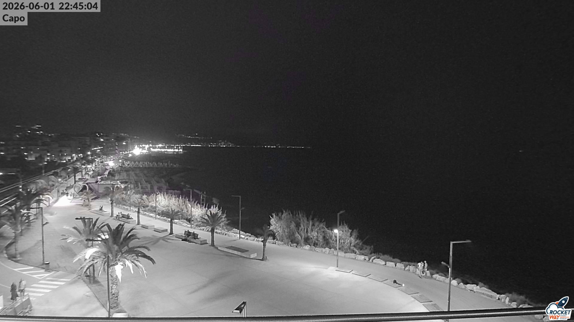 immagine della webcam nei dintorni di Giardini: webcam Borghetto Santo Spirito