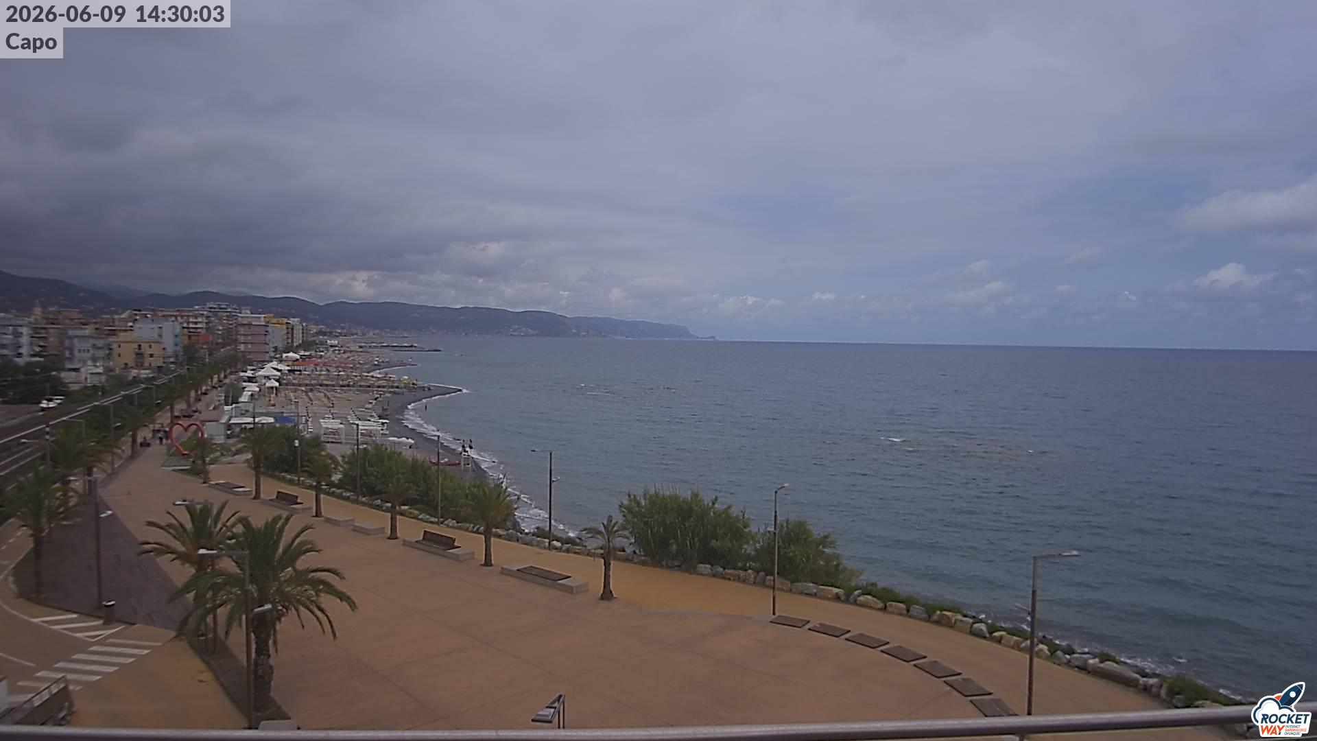 immagine della webcam nei dintorni di Bardineto: webcam Borghetto Santo Spirito
