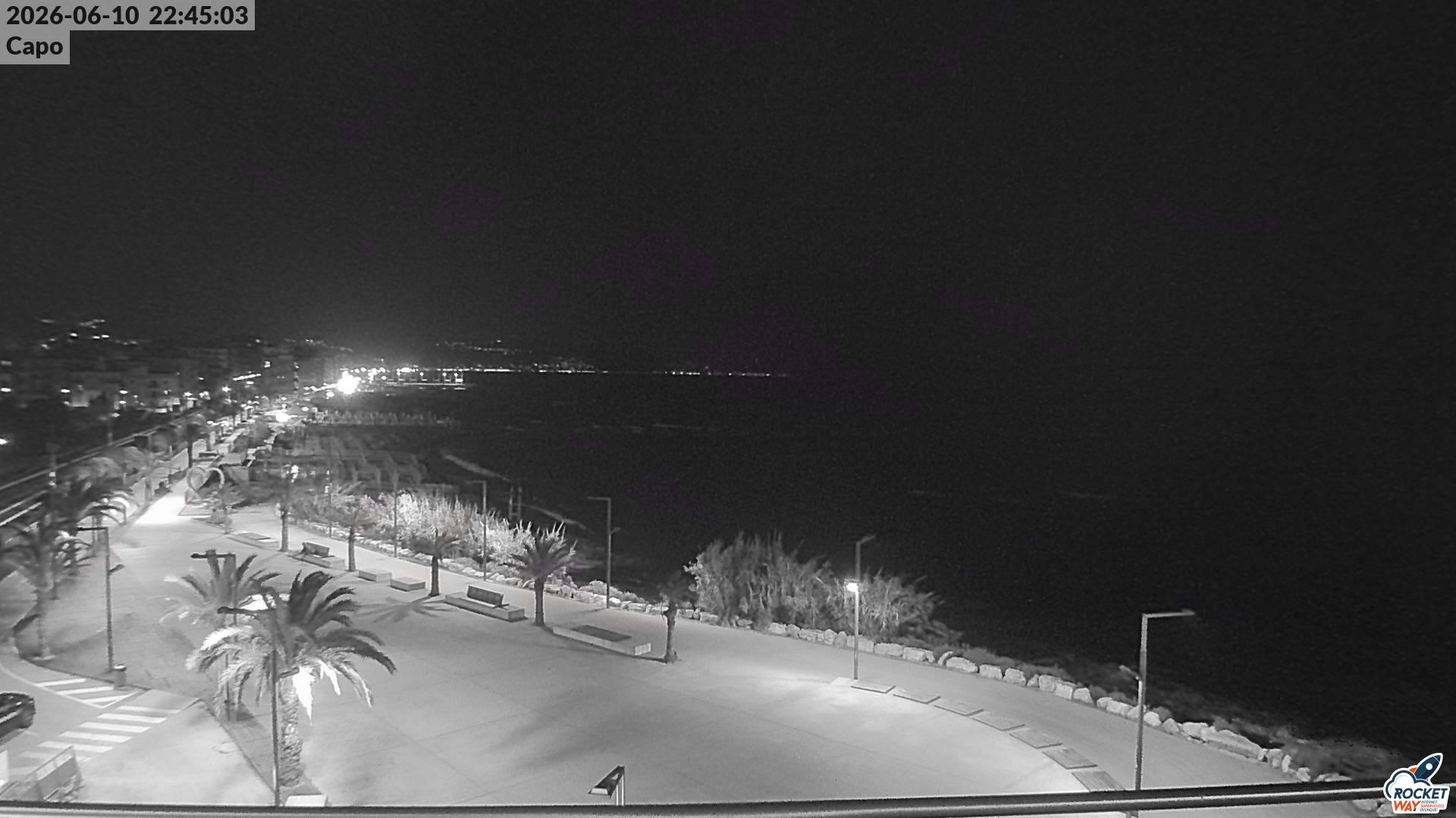 immagine della webcam nei dintorni di Finale Ligure: webcam Borghetto Santo Spirito