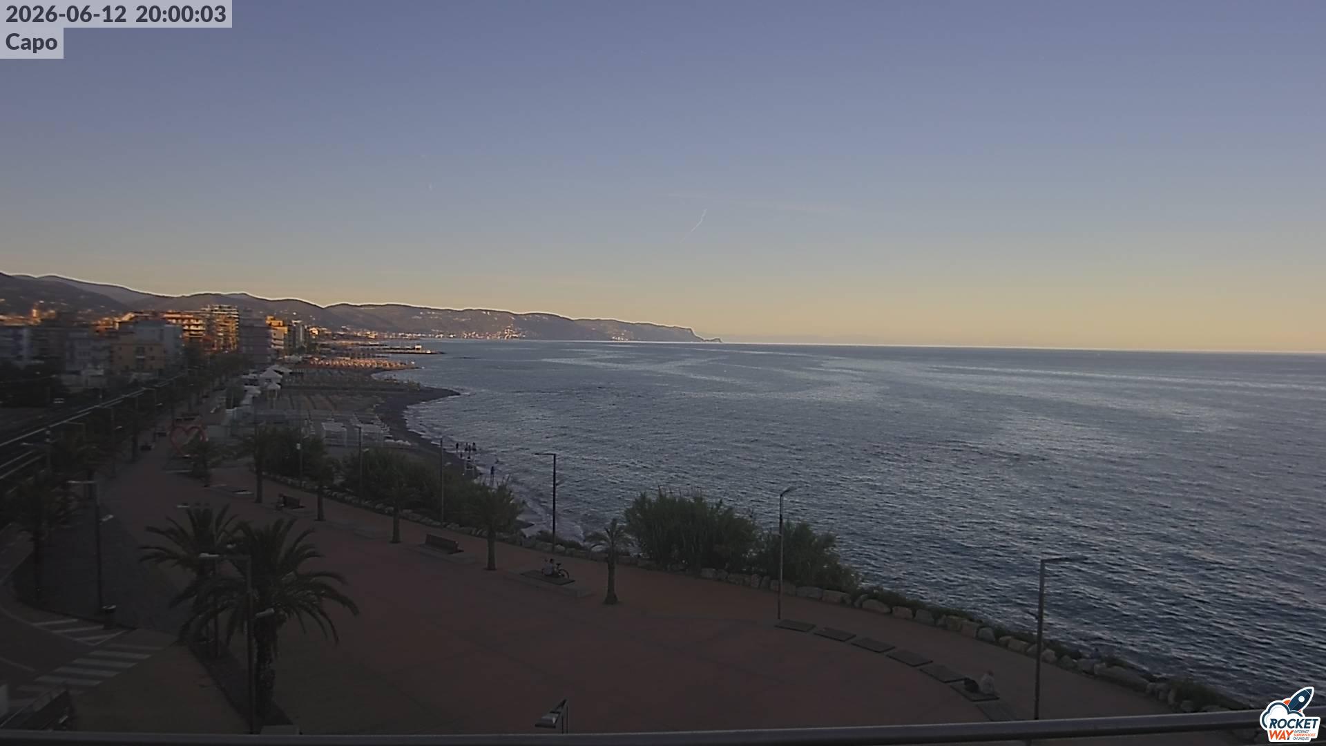 immagine della webcam nei dintorni di Spotorno: webcam Borghetto Santo Spirito