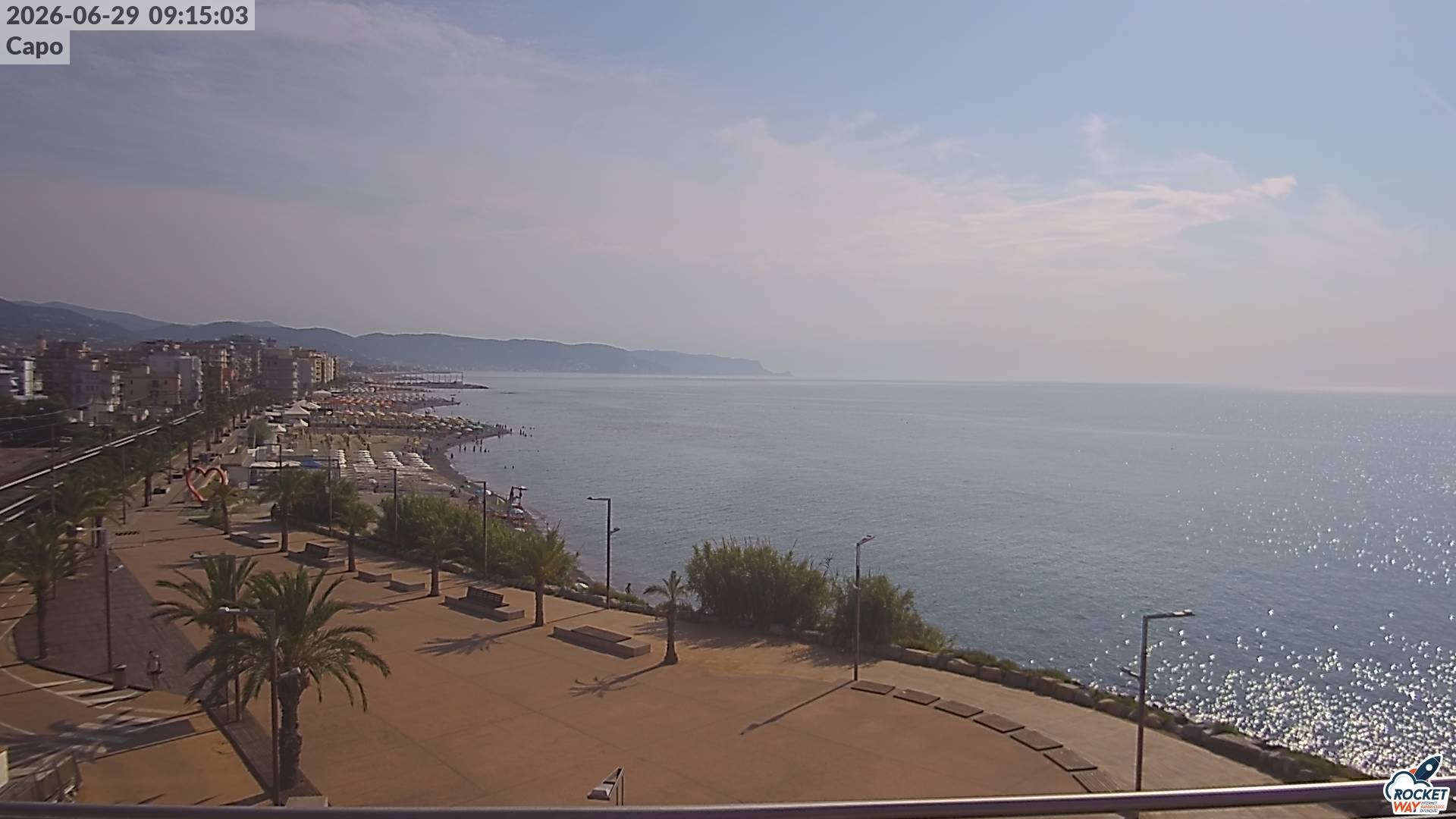 immagine della webcam nei dintorni di Alto: webcam Borghetto Santo Spirito