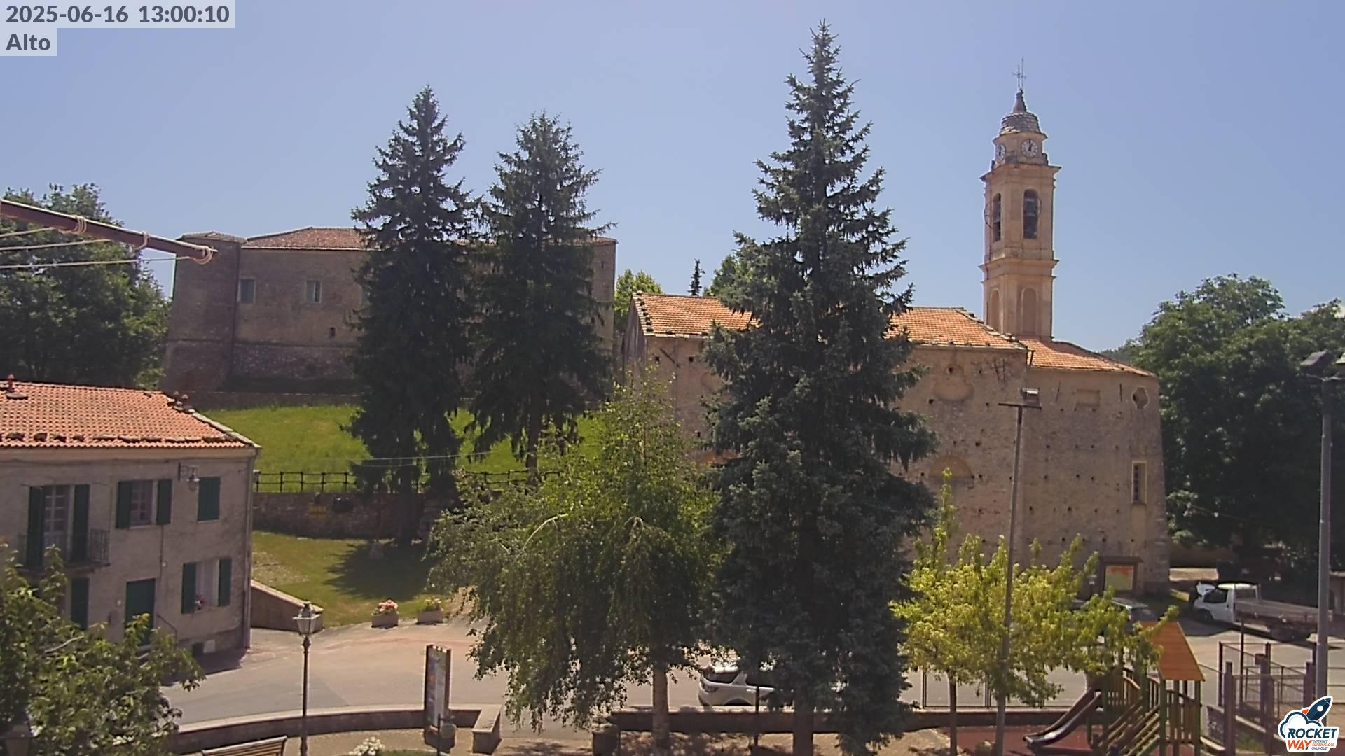 immagine della webcam nei dintorni di Borghetto d'Arroscia: webcam Alto