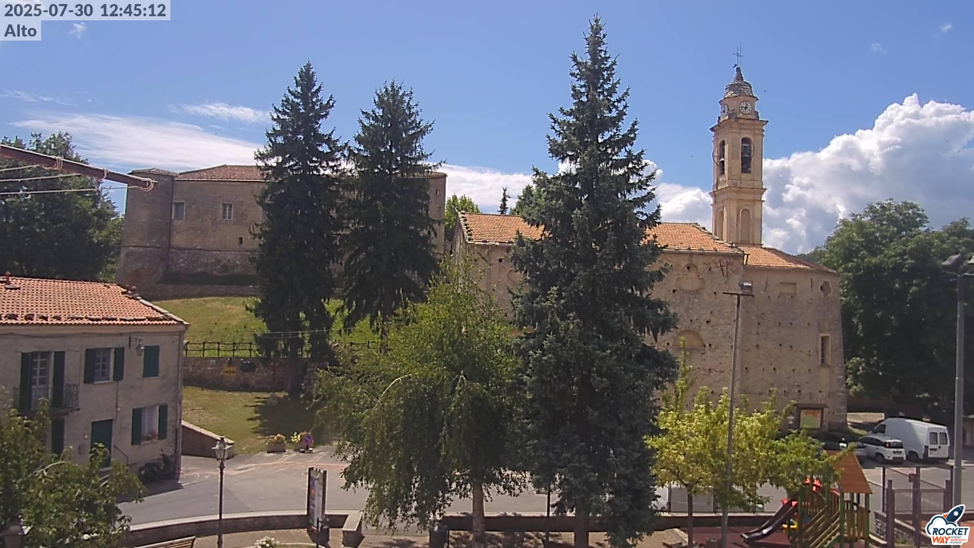 immagine della webcam nei dintorni di Aquila di Arroscia: webcam Alto