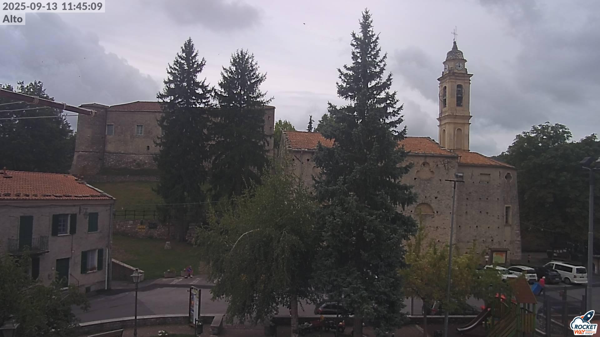 immagine della webcam nei dintorni di Pieve di Teco: webcam Alto