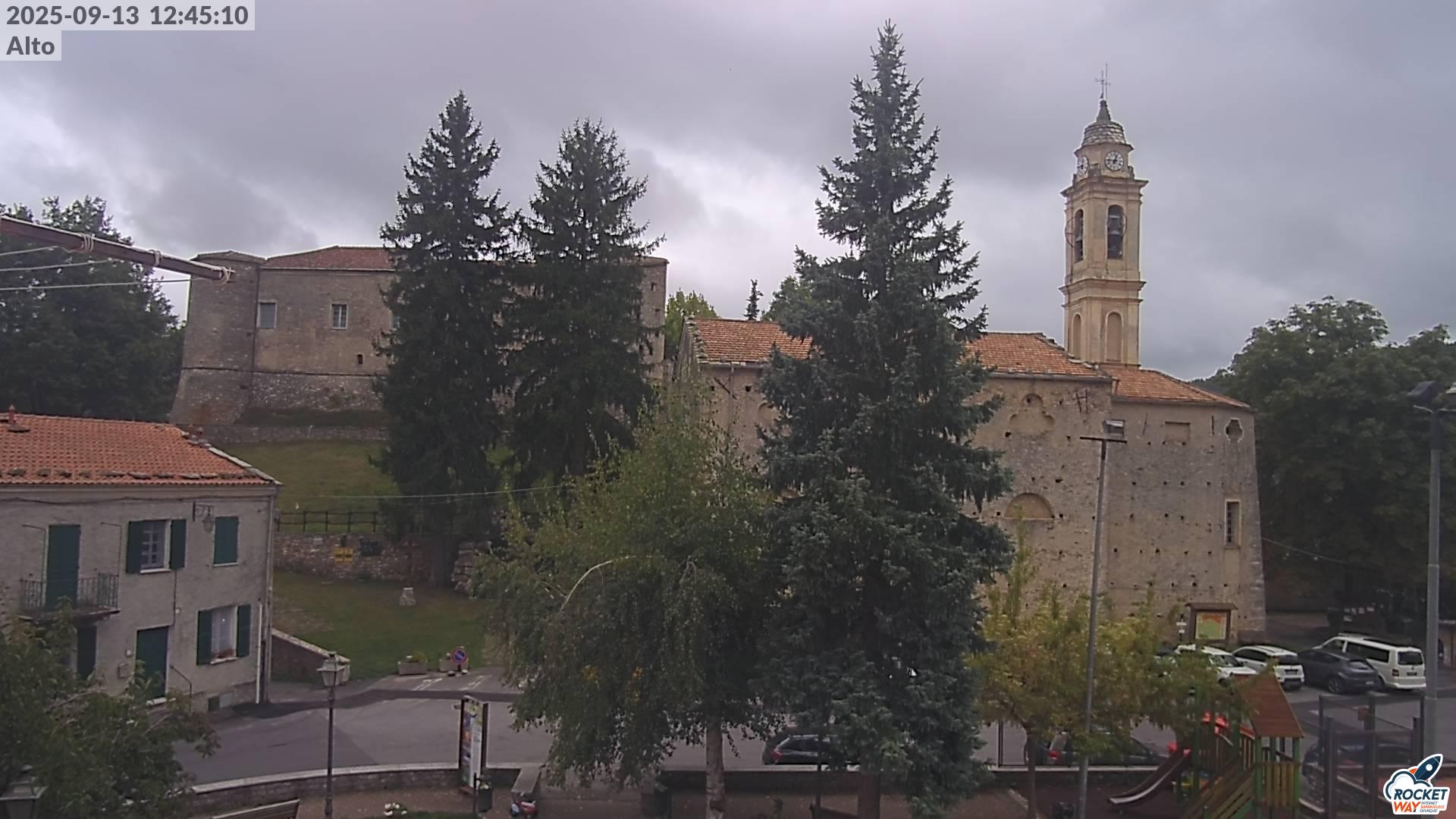 immagine della webcam nei dintorni di Pieve di Teco: webcam Alto