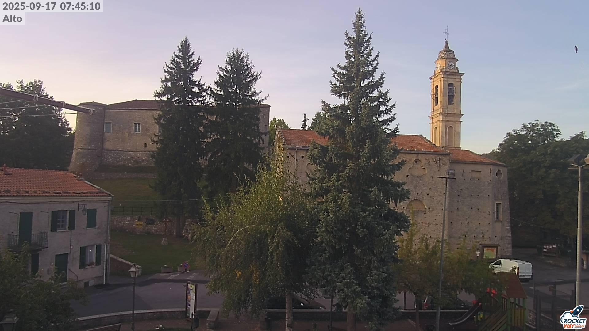 immagine della webcam nei dintorni di Aquila di Arroscia: webcam Alto