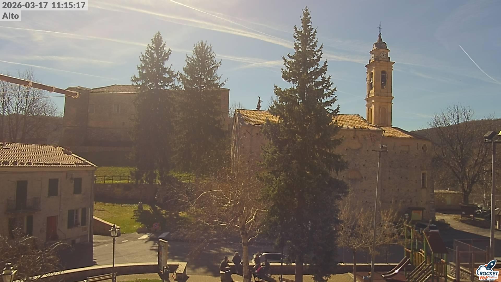 immagine della webcam nei dintorni di Aquila di Arroscia: webcam Alto