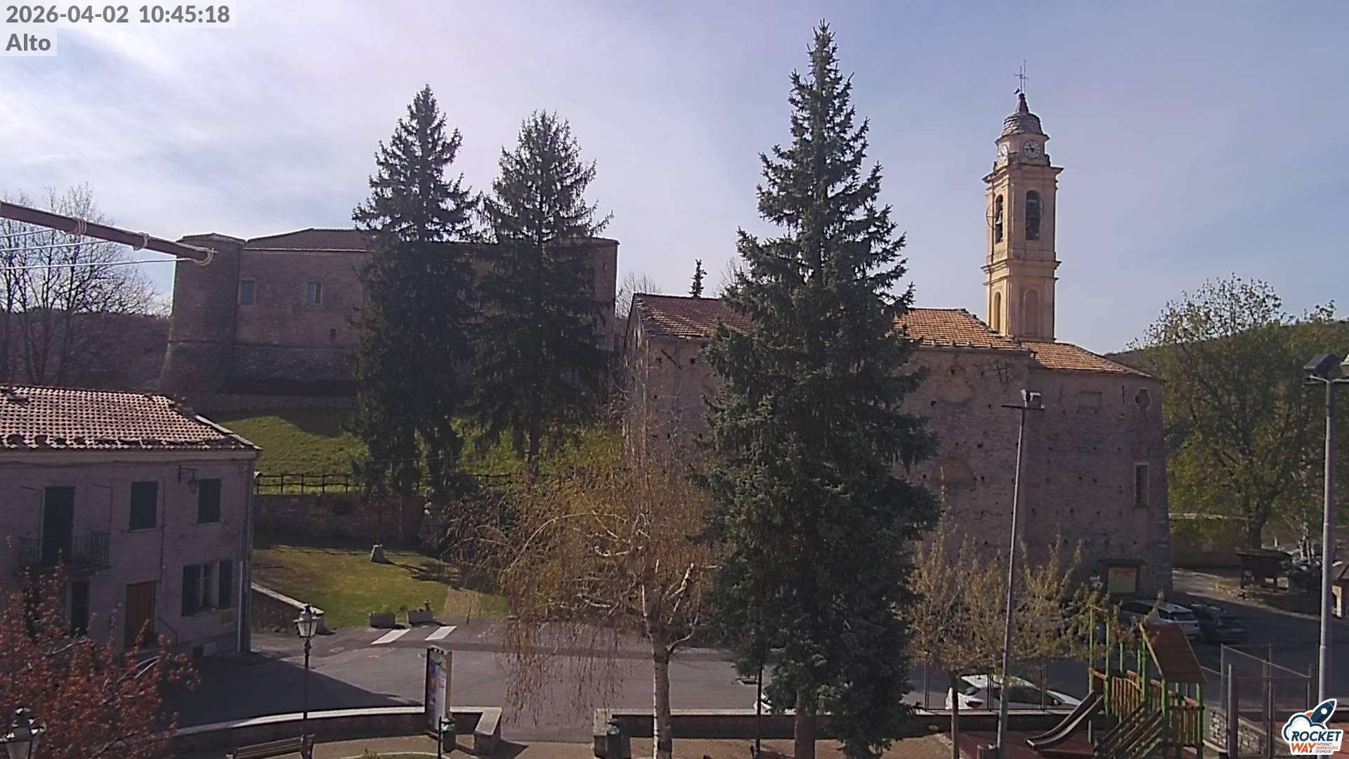 immagine della webcam nei dintorni di Borghetto d'Arroscia: webcam Alto