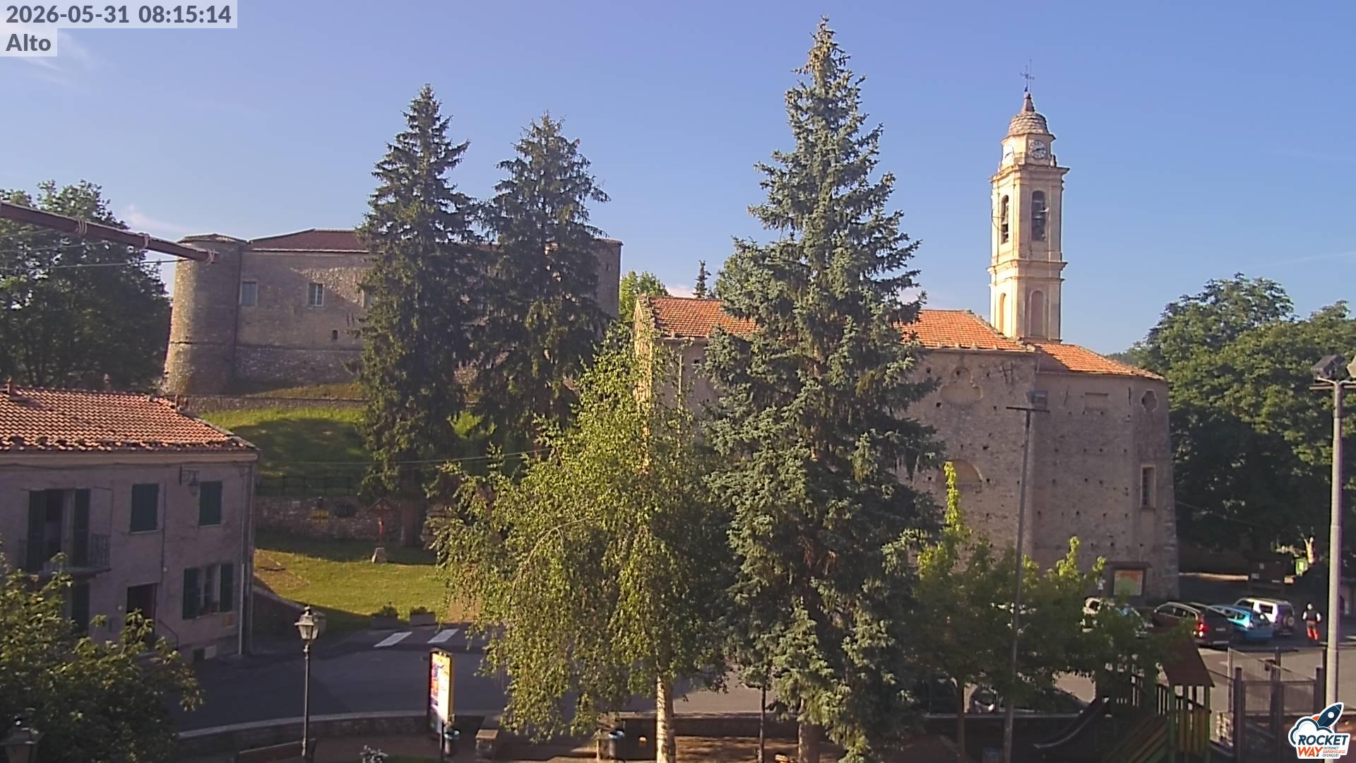 immagine della webcam nei dintorni di Monesi di Triora: webcam Alto