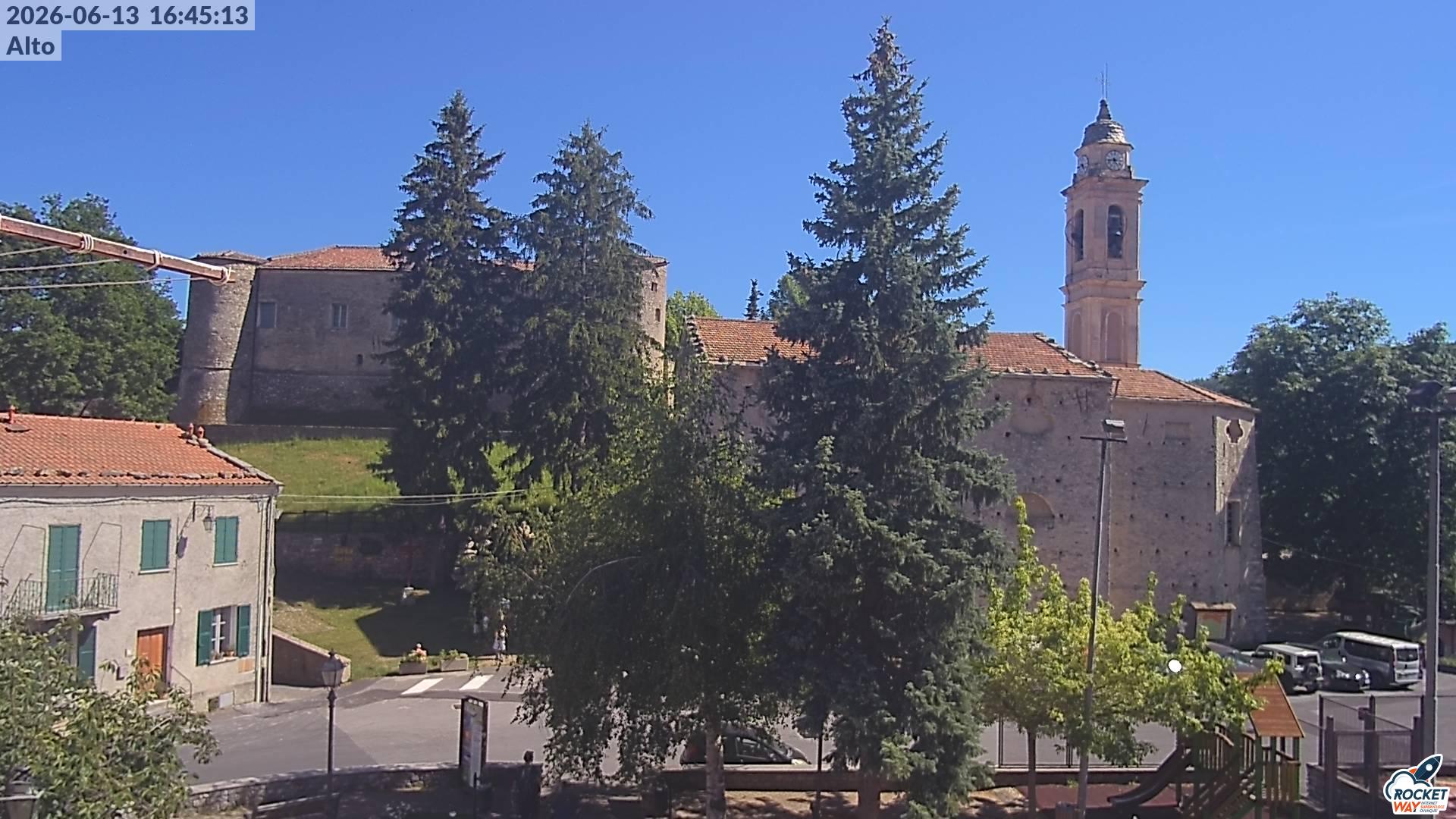 immagine della webcam nei dintorni di Aurigo: webcam Alto