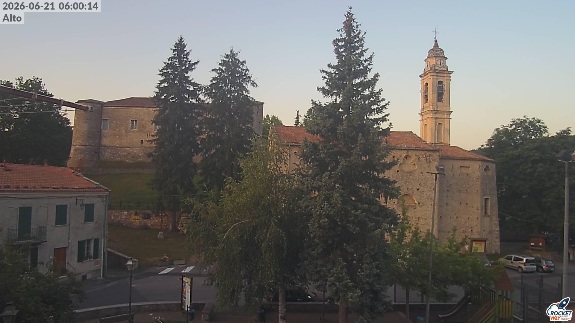 immagine della webcam nei dintorni di San Giacomo di Roburent: webcam Alto