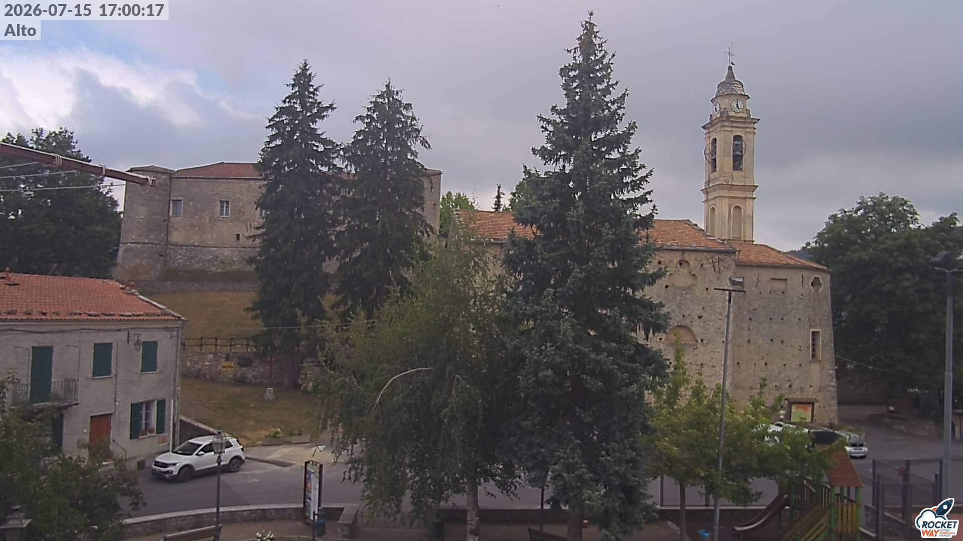 immagine della webcam nei dintorni di Monesi di Triora: webcam Alto