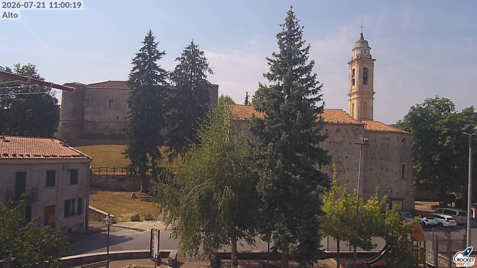 immagine della webcam nei dintorni di Mendatica: webcam Alto